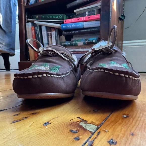NWOT KJP Cozy Cabin Moccasins - Picture 5 of 6
